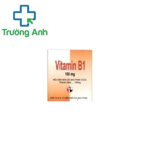 Vitamin B1 100mg Mediplantex - Điều trị bệnh thiếu thiamin nặng