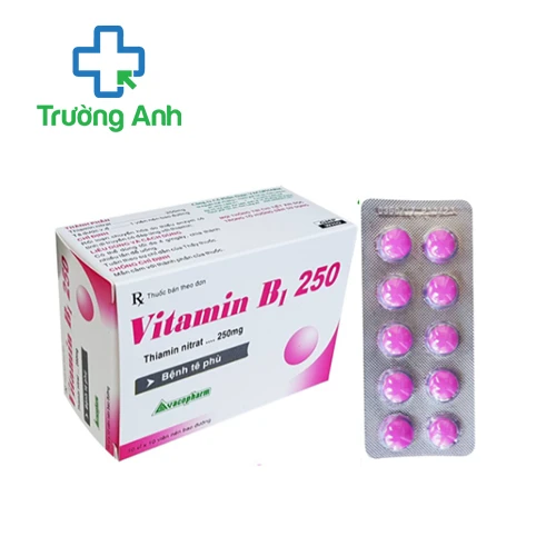 Vitamin B1 250mg Vacopharm - Thuốc trị thiếu hụt vitamin B1