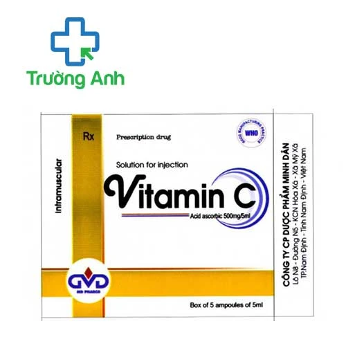 Vitamin C 500mg/5ml MD Pharco - Điều trị thiếu hụt vitamin C