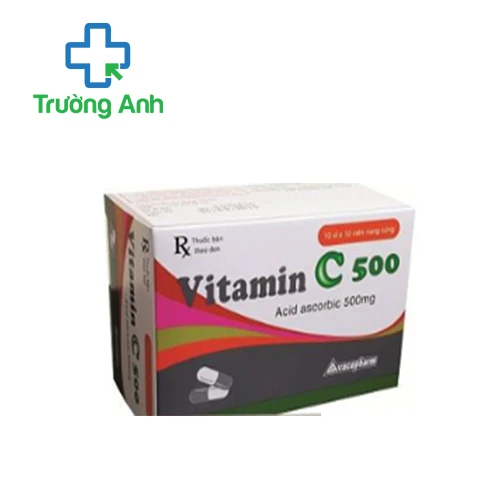 Vitamin C500 Vacopharm - Thuốc điều trị bệnh Scorbut hiệu quả 