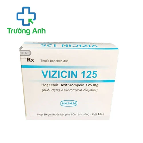 Vizicin 125 - Thuốc điều trị nhiễm khuẩn hiệu quả của Hasan
