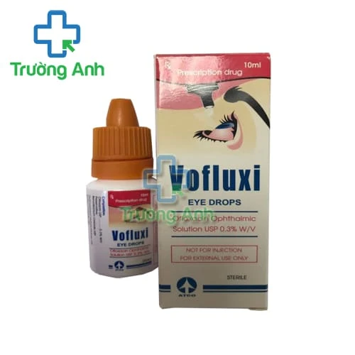 Vofluxi Eye Dropsb 10ml Atco - Thuốc trị nhiễm khuẩn mắt hiệu quả
