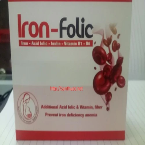 Iron Folic - Giúp bổ sung sắt và các chất cần thiết cho cơ thể hiệu quả