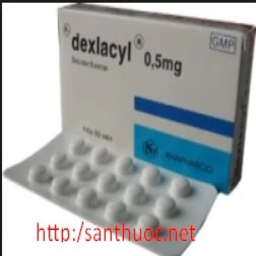 Dexlacyl 0,5mg - Thuốc chống viêm cực mạch 