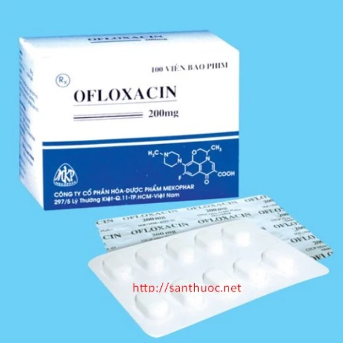 Ofloxacin 200mg MKP - Thuốc điều trị nhiễm khuẩn hiệu quả