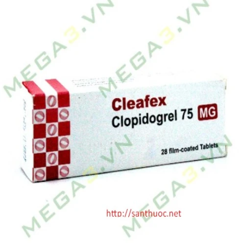 Cleafex 75mg - Thuốc điều trị các bệnh tim mạch hiệu quả