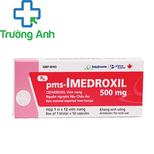 pms-Imedroxil 500 mg-Thuốc điều trị nhiễm khuẩn của Imexpharm