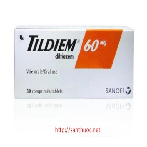 Tildiem 60mg - Thuốc điều trị đau thắt ngực hiệu quả của Pháp