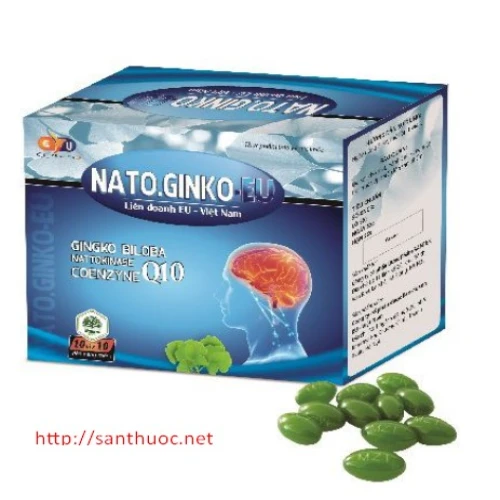 Nato.Ginko-Eu 100 - Giúp giảm nguy cơ tai biến mạch máu não hiệu quả