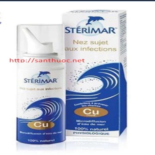 Sterimar Cu Spr.50ml - Thuốc xịt mũi hiệu quả