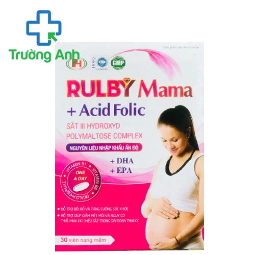 Rulby Mama - Giúp nâng cao đề kháng, ngừa thiếu máu cho bà bầu