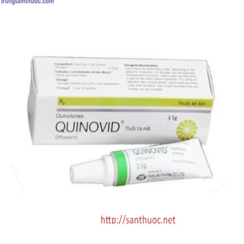 Quinovid 3.5g - Thuốc điều trị viêm mắt hiệu quả của Hàn Quốc