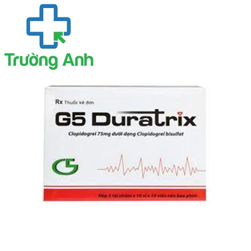 G5 Duratrix -Thuốc dự phòng đột quỵ, nhồi máu cơ tim của Hataphar