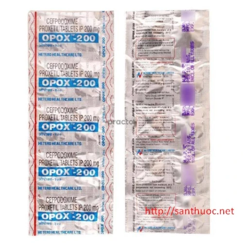 Opox 100mg-200mg - Thuốc kháng sinh hiệu quả