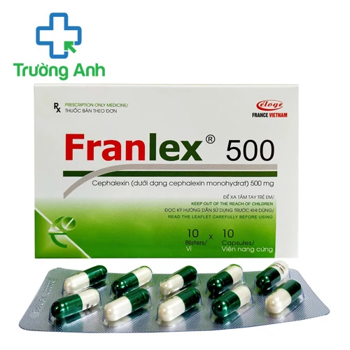 Franlex 500mg - Thuốc điều trị bệnh nhiễm khuẩn của Éloge