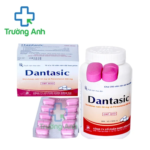 Dantasic - Thuốc kháng viêm, giảm đau của Dược Đồng Nai