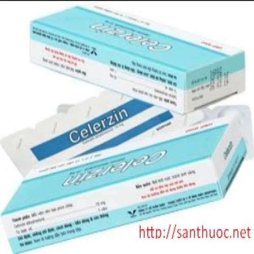 Celerzin - Thuốc chống dị ứng không gây buồn ngủ hiệu quả