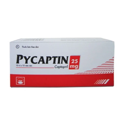 PYCAPTIN - Thuốc điều trị suy tim sung huyết, huyết áp cao 