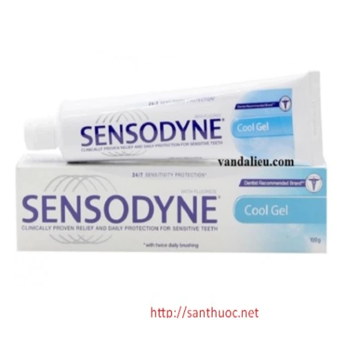 Sensodyn mát lạnh 100g (cool gel) - Kem đánh răng hiệu quả