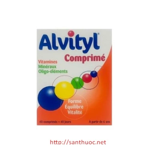 Alvityl comprime Tab - Giúp bổ sung vitamin và khoáng chất hiệu quả của Pháp