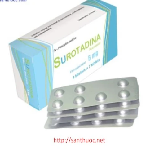 Surotadina Tab.5mg - Thuốc hạ mỡ máu hiệu quả