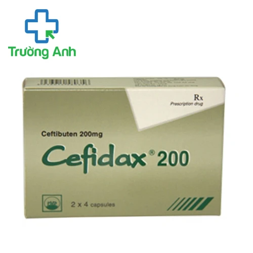 Cefidax 200mg - Kháng sinh điều trị nhiễm khuẩn của Pymepharco