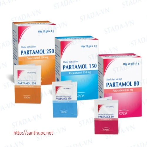 Partamol 250 stada - Thuốc giảm đau, hạ sốt hiệu quả