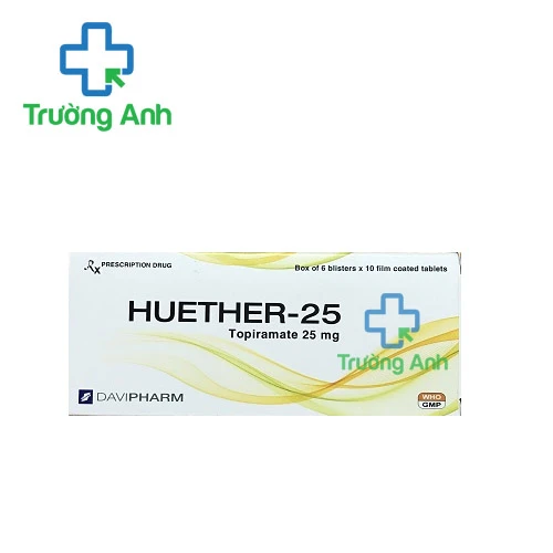 Huether-25 - Thuốc điều trị bệnh động kinh hiệu quả của Davipharm