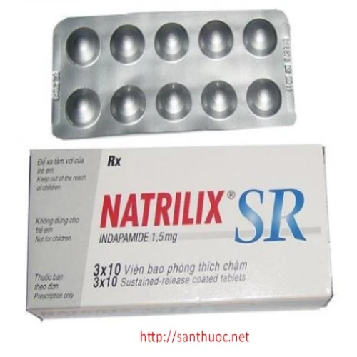 Natrilix SR 1.5mg - Thuốc điều trị huyết áp cao hiệu quả