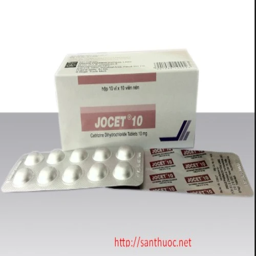 Jocet 10mg - Thuốc chống dị ứng hiệu quả của Ấn Độ