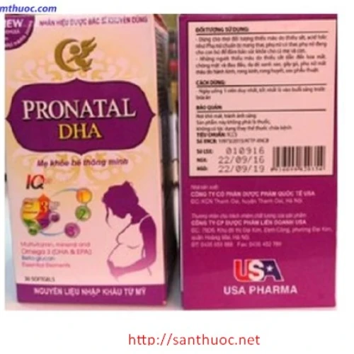 Pronatal Dha - Giúp bổ sung các vitamin và khoáng chất cho cơ thể hiệu quả