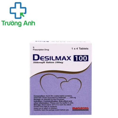 DESILMAX 100 - Thuốc điều trị rối loạn cương dương của Ấn Độ