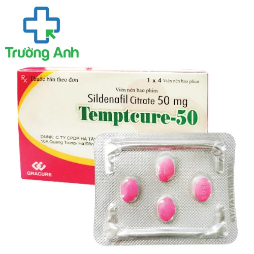 Temptcure-50 - Thuốc điều trị rối loạn cương dương của Gracure