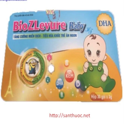 Biozlevure Baby - Giúp tăng cường vi khuẩn có lợi cho đường tiêu hóa hiệu quả