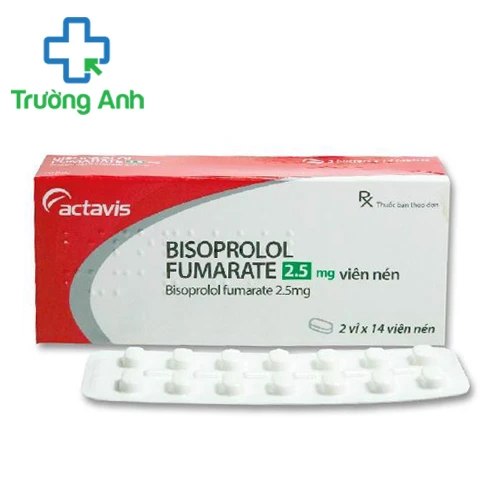 Bisoprolol Fumarate 2.5mg - Điều trị tăng huyết áp của Ireland