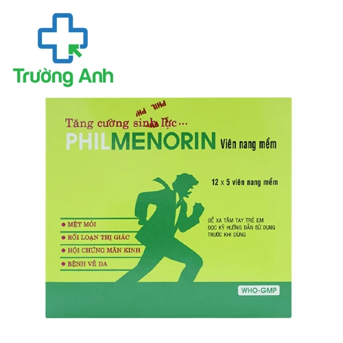 Philmenorin - Hỗ trợ điều trị thiếu hụt vitamin A, vitamin E 