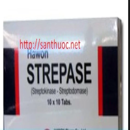 Strepase 10mg - Thuốc giảm sưng, đau sau phẫu thuật hiệu quả