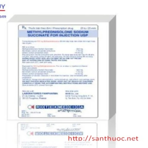 Methyl Prednisolon Inj.40mg - Thuốc chống viêm, chống dị ứng hiệu quả