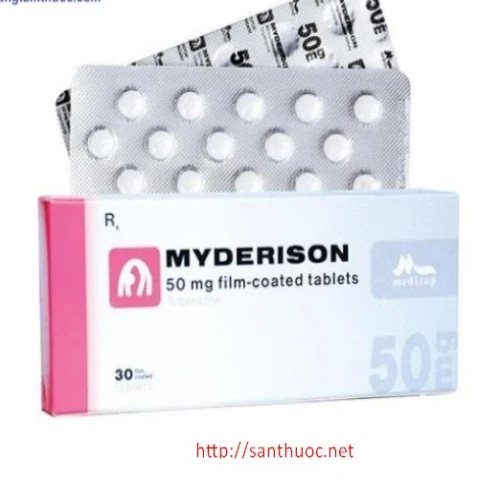 Myderison 50mg - Thuốc điều trị co cứng cơ hiệu quả