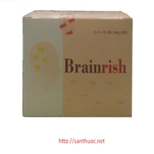 BrainRish - Thuốc giúp tăng cường chức năng não bộ hiệu quả
