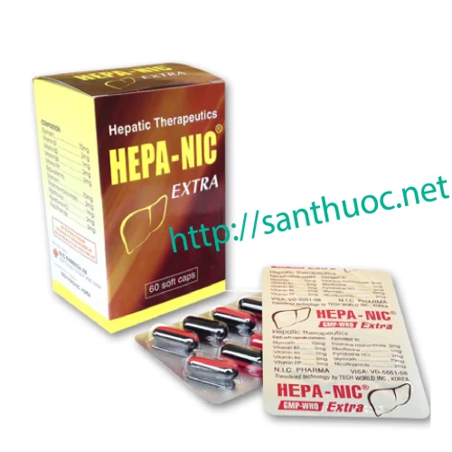 Thuốc bổ gan Hepa - Nic hỗ trợ các bệnh về gan hiệu quả