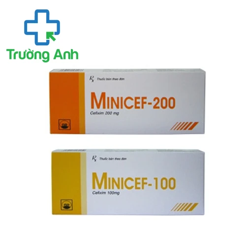 Minicef 100mg/200mg - Thuốc điều trị nhiễm khuẩn của Pymepharco