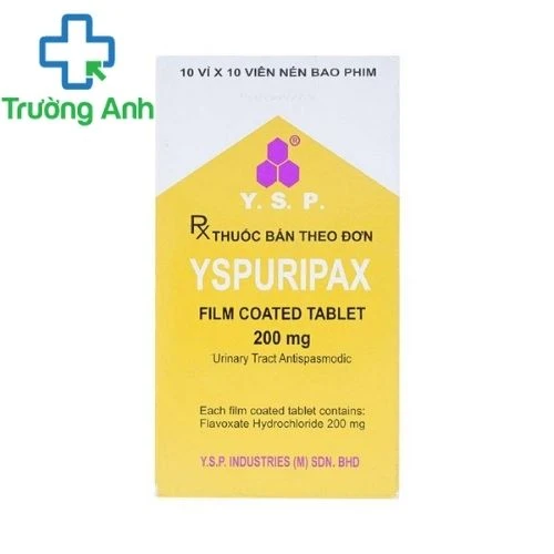 YspUripax 200mg - Thuốc điều trị bệnh tiết niệu của Malaysia