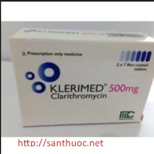 Klerimed 500mg - Thuốc điều trị nhiễm khuẩn hiệu quả