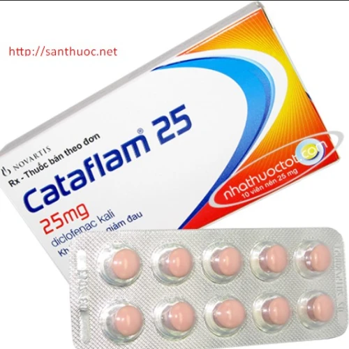 Cataflam Tab.25mg - Thuốc chống viêm, giảm đau nhanh chóng