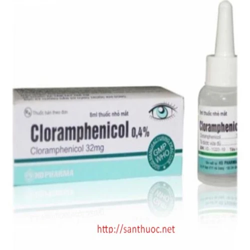 Cloramphenicol 0,4% HD Pharma - Thuốc kháng sinh hiệu quả