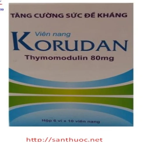 Korudan - Giúp tăng cường sức đề kháng hiệu quả