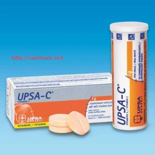 Upsa C 1g - Thuốc giúp bổ sung vitamin C hiệu quả của Pháp