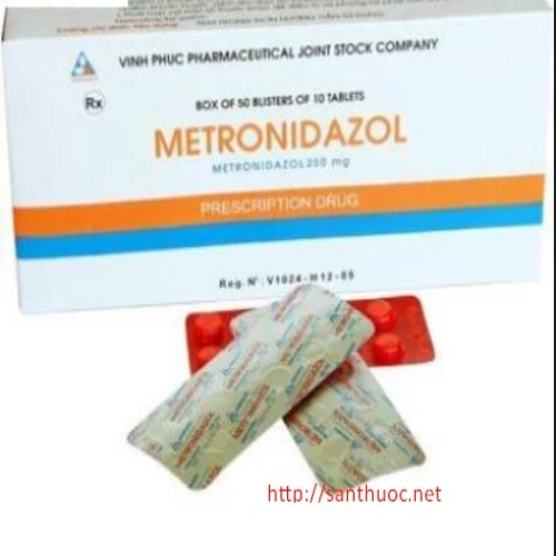 Metronidazol 250mg - Thuốc điều trị nhiễm khuẩn hiệu quả
