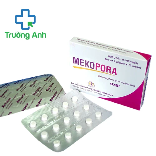 Mekopora - Thuốc điều trị viêm mũi dị ứng, mề đay của Mekophar